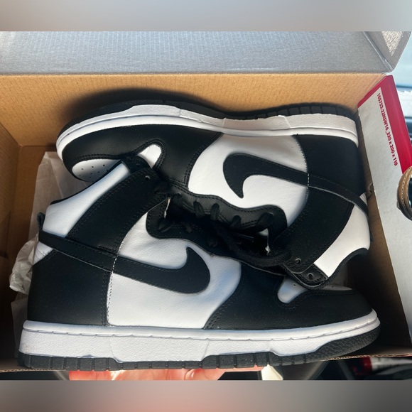 Nike Panda High Dunks 7.5w 6m - Picture 2 of 7